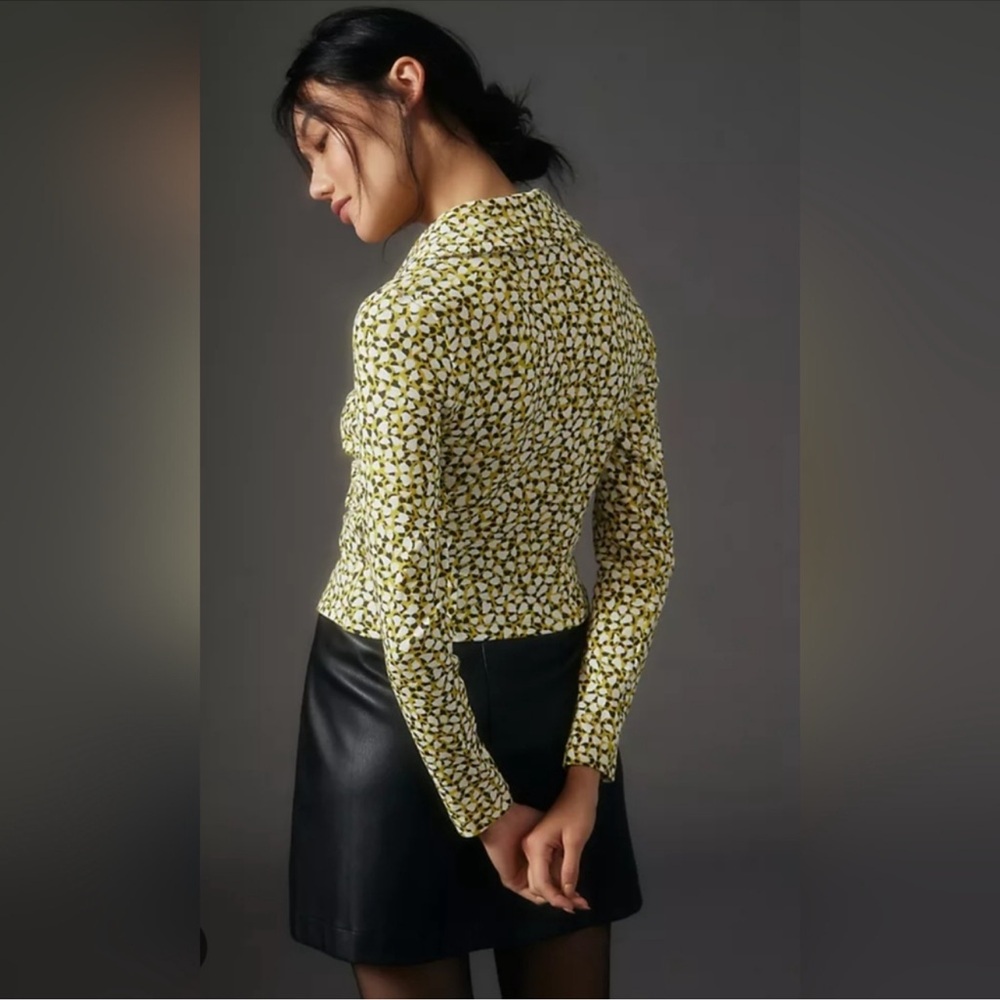 Maeve Ruched Shirt by anthropologie